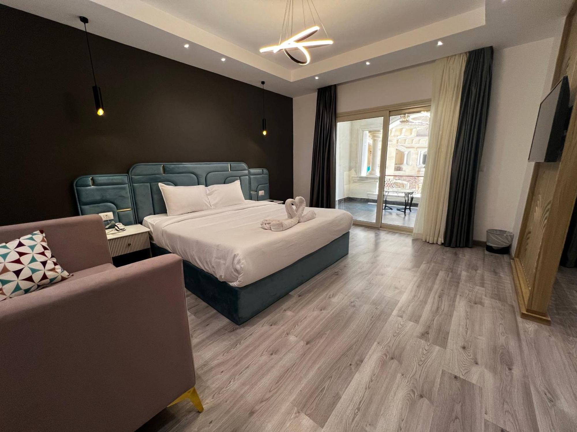 Onyx Pyramids Boutique Hotel Al Kawm al Akhdar Екстер'єр фото