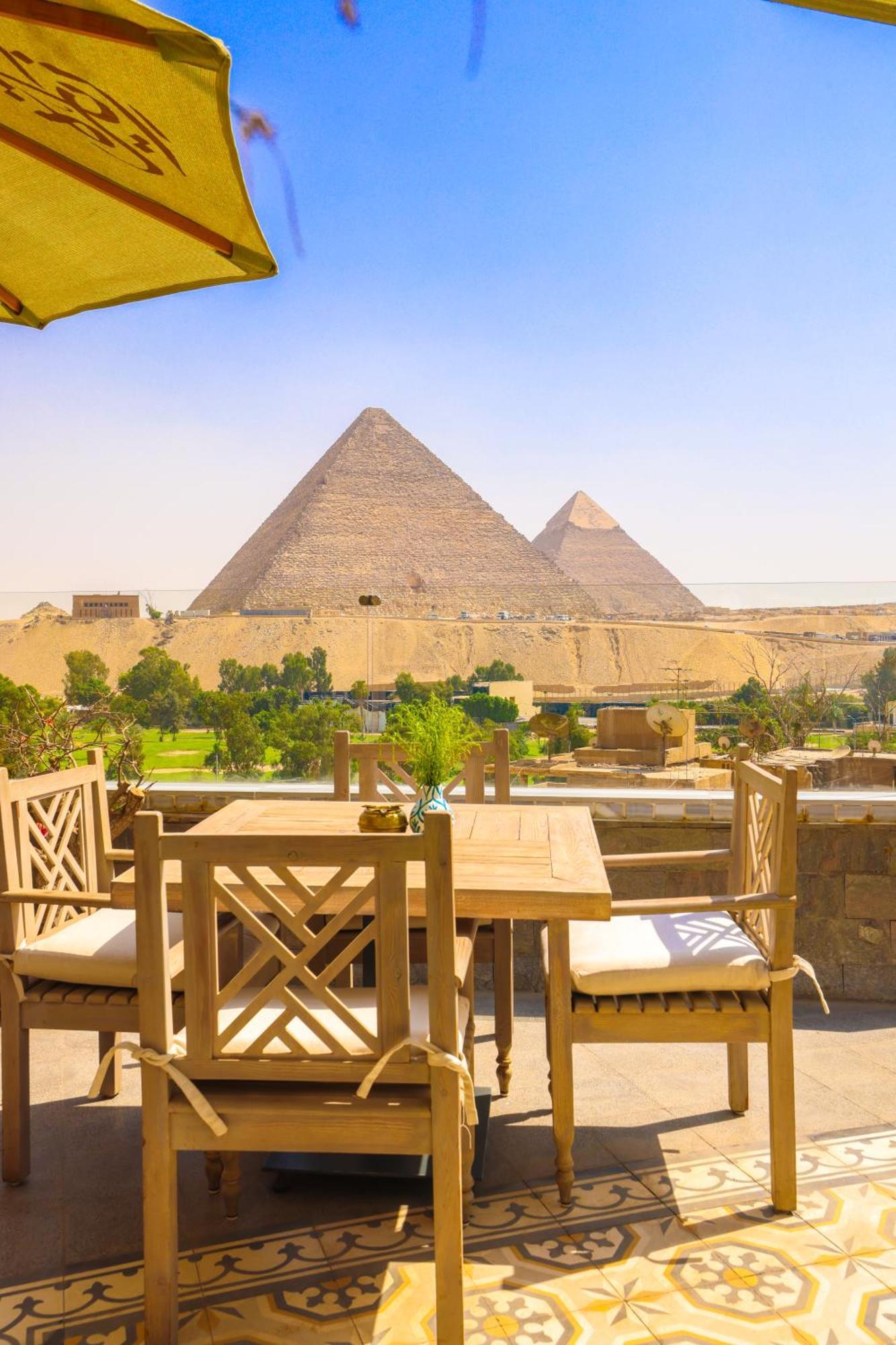 Onyx Pyramids Boutique Hotel Al Kawm al Akhdar Екстер'єр фото