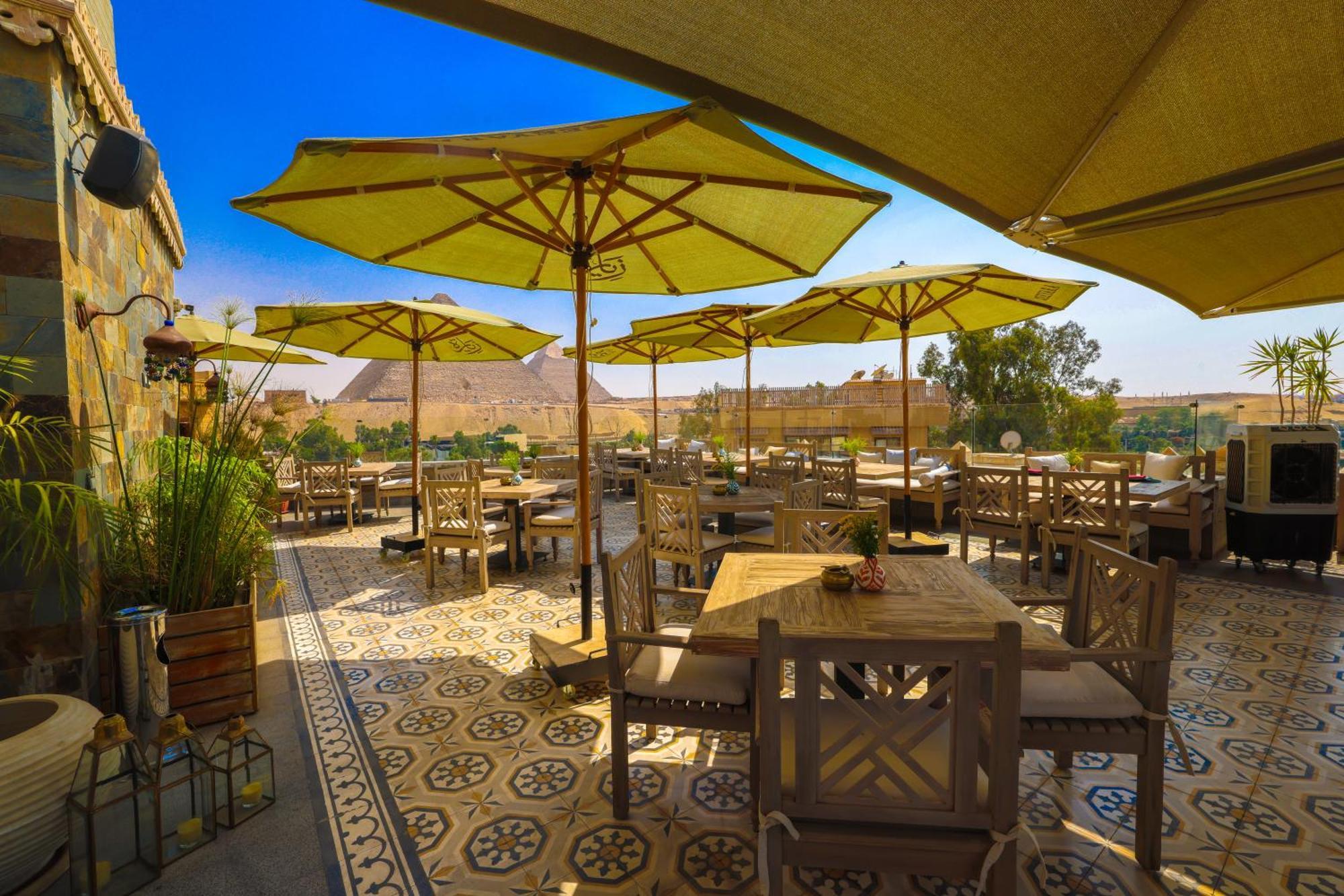 Onyx Pyramids Boutique Hotel Al Kawm al Akhdar Екстер'єр фото