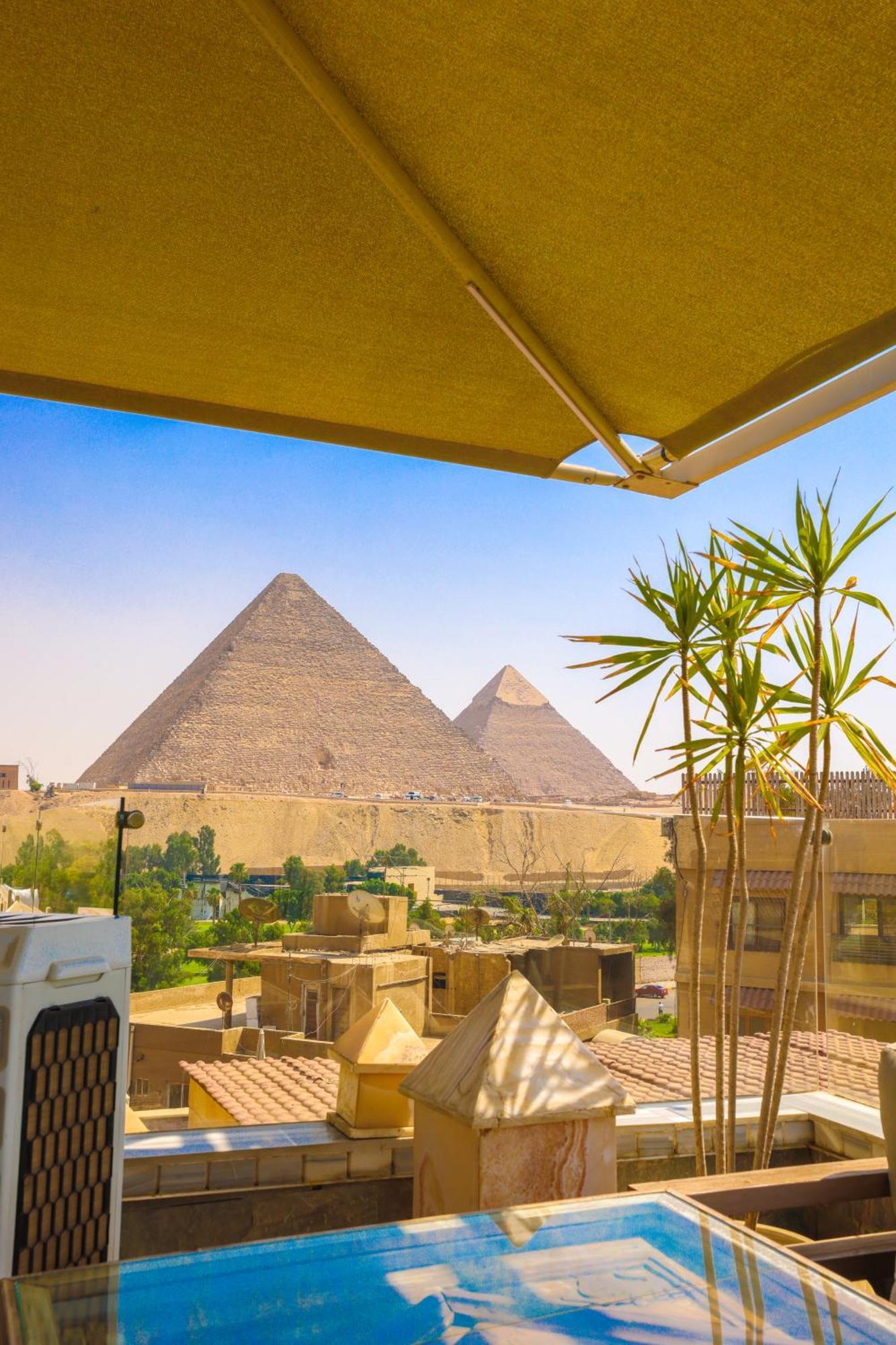Onyx Pyramids Boutique Hotel Al Kawm al Akhdar Екстер'єр фото